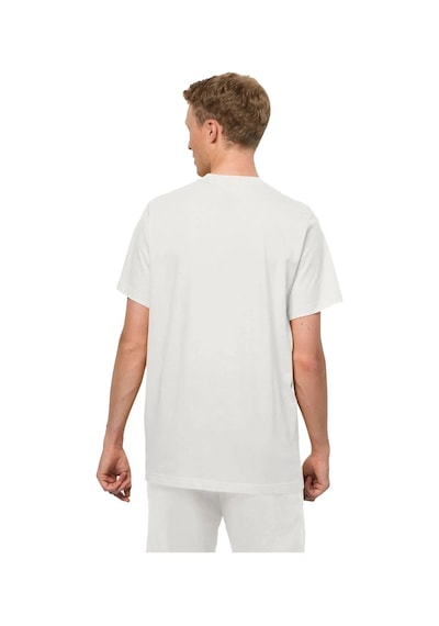 Jack Wolfskin Essentıal T M Beyaz Erkek Kısa Kol T-shirt 000000000102232928 Beyaz