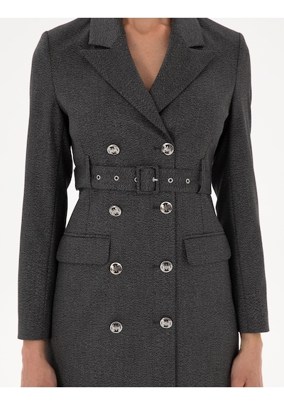 Pierre Cardin Kadın Antrasit Elbise Dokuma 50292211-vr006 Antrasit