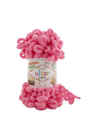 Puffy El Örgü İpi İpliği Yünü 100 Gr