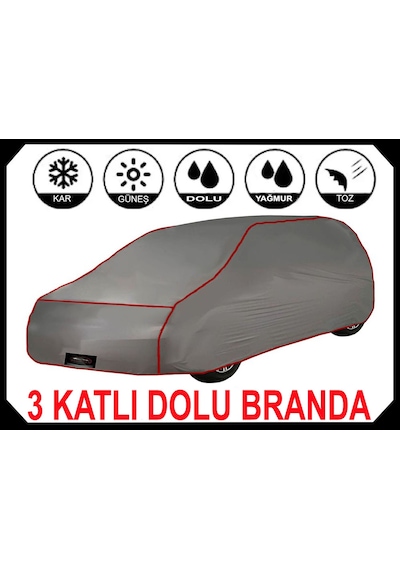 3 Katlı Dolu Darbe Koruyucu Cupra Formentor Araba Brandası Oto Branda Araba Çadırı