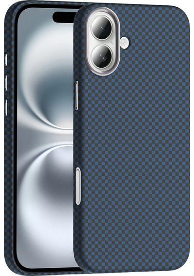 Apple Uyumlu iPhone 16 Kılıf M-safe Şarj Özellikli Karbon Fiber Görünümlü Zore Gros Kapak Çok Renkli