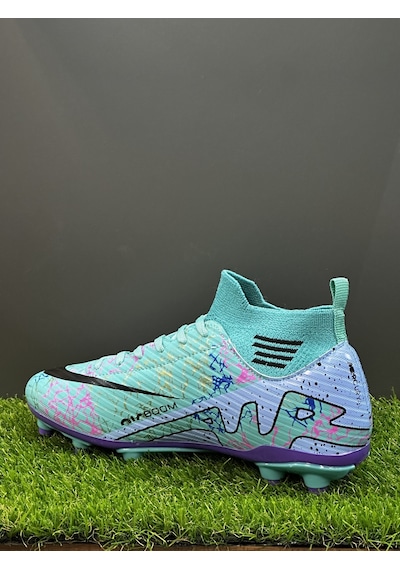 Prego Air Laliga 565 Krampon Çoraplı Turkuaz-mor Turkuaz