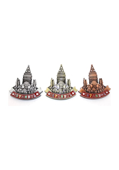 İstanbul Temalı Metal Magnet Alk3332