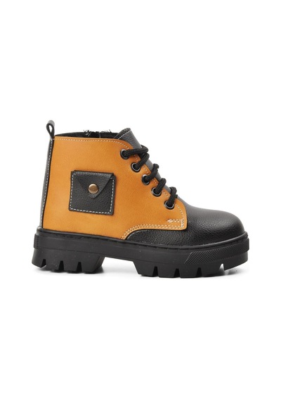 Siyah-camel Çocuk Bot Aspor Arz 2301003 P Siyah-camel Camel - Siyah