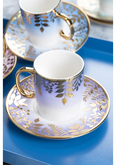 Acar Adelina 6 Kişilik Kahve Fincanı Takımı - 90 ml