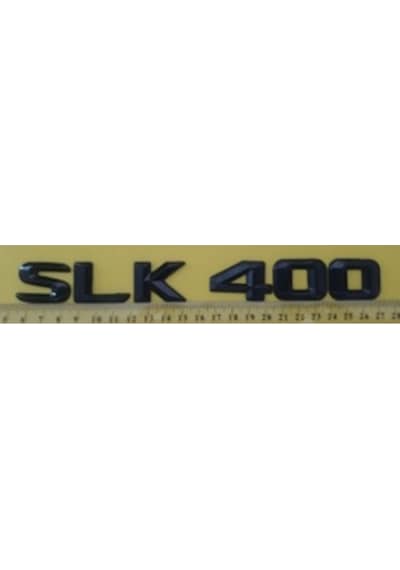 Mercedes Uyumlu Yazı Slk 400 Siyah