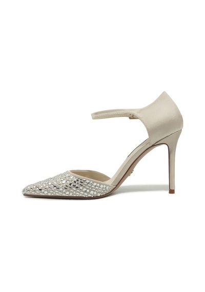 Nine West Jovana 6fx Şampanya Kadın Topuklu Sandalet 000000000102051468 Bej