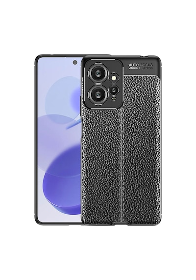 Xiaomi Redmi Note 12 4g Kılıf Deri Görünümlü Silikon Kamera Korumalı Üstün Koruma Pazarplus Siyah