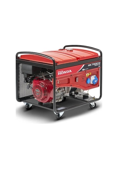 Honda Hk 7500 Ms Marşlı Monofaze 7.5 Kva Benzinli Jeneratör
