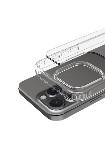 Apple Uyumlu iPhone Buff 16 Pro Max Air Hybrid Şeffaf Kılıf Crystal Clear