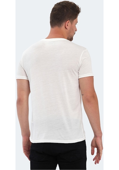 Slazenger KOBINA I Erkek  Beyaz Tişört