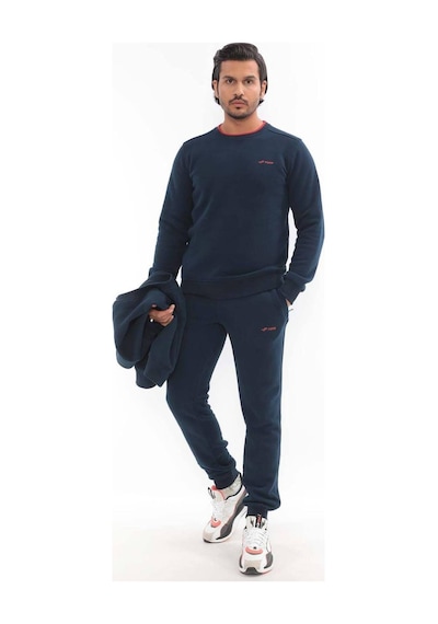 Erkek 3 Iplik 3'lü Sweat Takım Royal