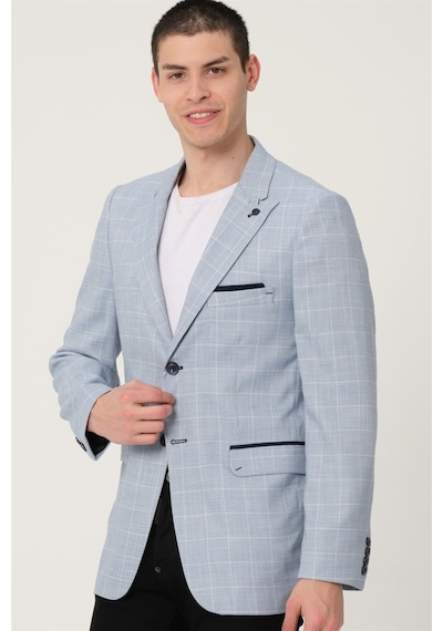 C9058 Dewberry Erkek Ceket-mavi