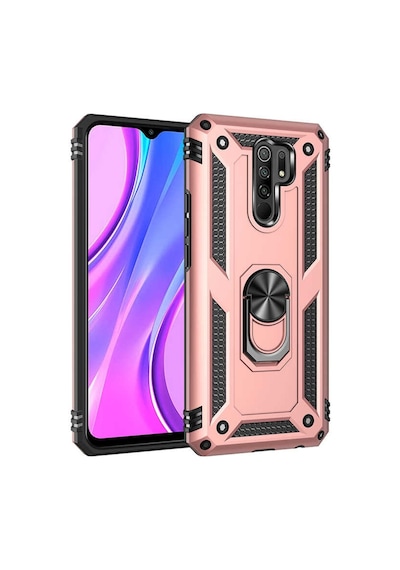 Xiaomi Redmi 9 Kilif Zirhli Standli Miknatisli Tank Kapak 448877932 Xiaomi Redmi 9 Kilif Zirhli Standli Miknatisli Tank Kapak 448877932
