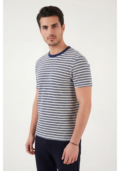Buratti Erkek T Shirt 5904027 İndigo İndigo