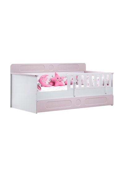 Yavrulu Karyola, Flora Yavrulu Montessori Karyola - Pembe Yavrulu Karyola, Flora Yavrulu Montessori Karyola - Pembe