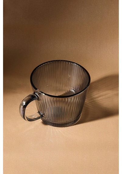 Karaca Plain Kupa 380 Ml Gri
