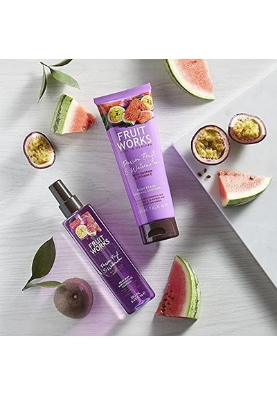Fruit Works Sg Passion Fruit And Watermelon Duş Jeli 500 Ml Açık Mavi