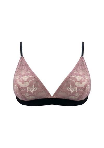 Deep Secret Full Dantel Bralet Siyah