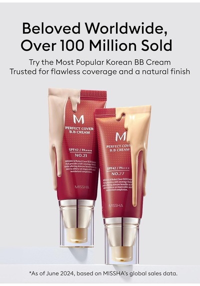 Mükemmel Kapatıcılık Sunan Çok Fonksiyonlu M Perfect Cover Bb Cream Ex Spf42pa+++ No.19 50ml No.19