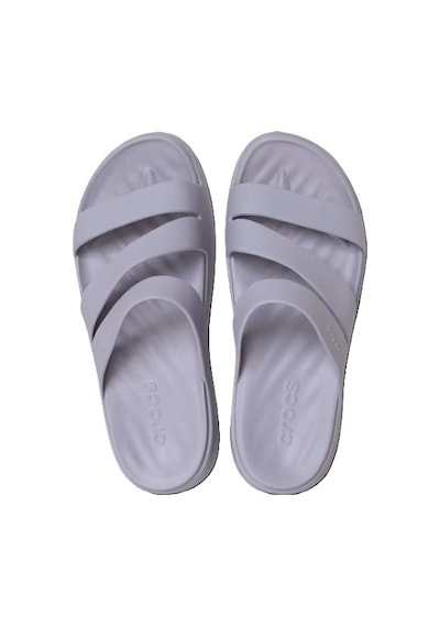 Crocs Getaway Strappy Kadın Terlik 209587 Mor - Beyaz