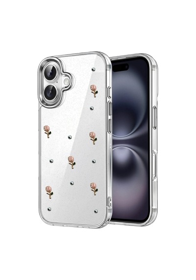 Apple iPhone Uyumlu. 16 Fiyonk Desenli Kapak - Desen 6