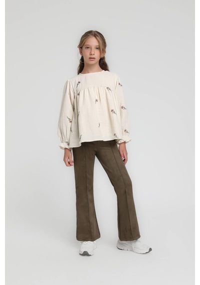 Xo Kids Kız Çocuk Pantolon 10-14 Yaş 36069 Antrasit