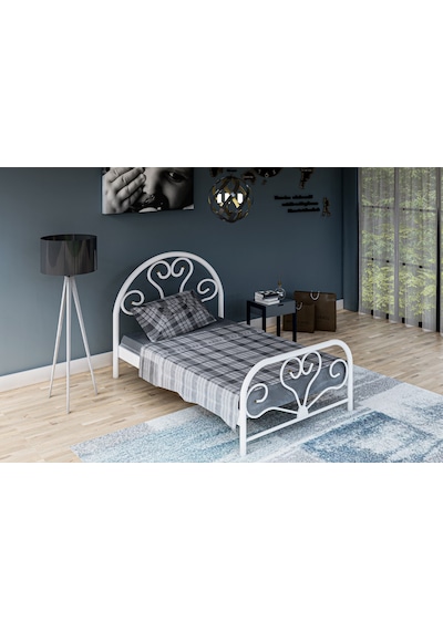 Metalia Gm 118 Baby Tek Kişilik Metal Karyola 90X190 Beyaz