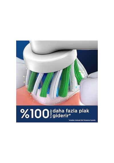 Cross Action X-filament Şarjlı Diş Fırçası Yedek Başlığı 4 Adet