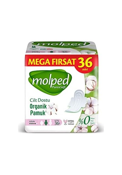 Pure&soft Ultra Hijyenik Ped Uzun Mega Fırsat 36 Adet