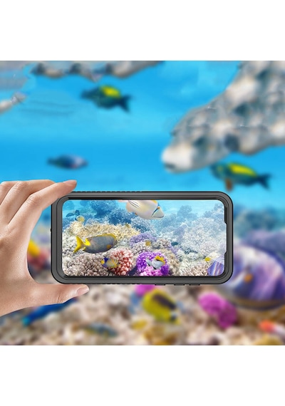 Nourthkiingdom Galaxy S23 Fe Uyumlu Nrtk 1-1 Su Geçirmez Uyumlu Nrtk-siyah Siyah
