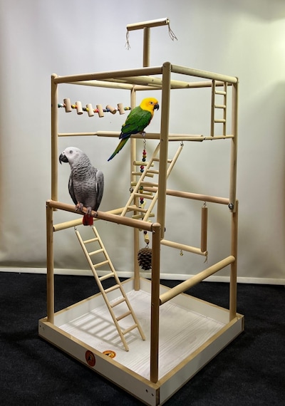 Paks Pet Büyük Boy Papağan Oyun Alanı 55 x 55 x 110 CM