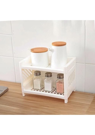 Deconox 2 Katlı Çok Amaçlı Makyaj Organizeri Şeffaf Akrilik Takı & Kozmetik Düzenleyici Banyo, Mutfak Ve Çalışma Odası İçin Raf Modern Ve Yer Tasarruflu Açık Kahverengi Deconox 2 Katlı Çok Amaçlı Makyaj Organizeri Şeffaf Akrilik Takı & Kozmetik Düzenleyici Banyo, Mutfak Ve Çalışma Odası İçin Raf Modern Ve Yer Tasarruflu Açık Kahverengi
