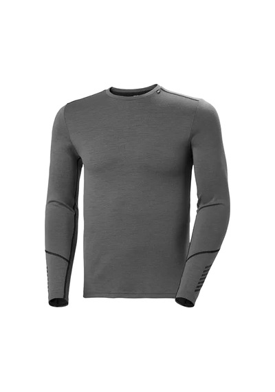 Helly Hansen Helly Hansen Lifa Merino Midweight Crew Erkek Gri İçlik 415