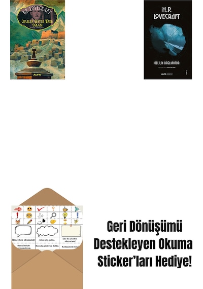 Charles Dexter Ward Vakası + Delilik Dağlarında + Okuma Sticker'ları