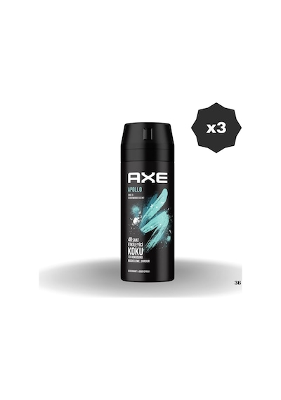 Deodorant Apollo 150 Ml - 3 Adet