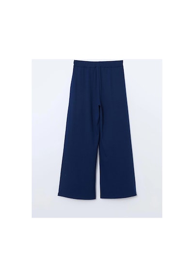 LC Waikiki Lcwaıkıkı Classic Lacivert Beli Lastikli Geniş Paça Kadın Pantolon Lıght Navy LC Waikiki Lcwaıkıkı Classic Lacivert Beli Lastikli Geniş Paça Kadın Pantolon Lıght Navy