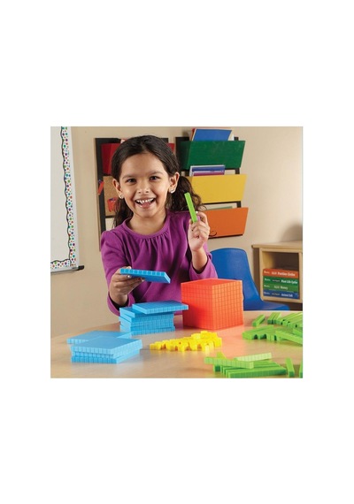 Onluk Taban Blokları Matematik Ders Materyalleri Birlik Onluk Yüzlük Bloklar 1 Paket