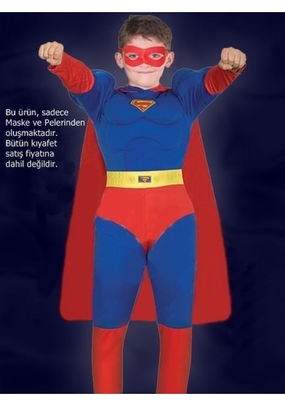 Kostümsarayı Superman Pelerini