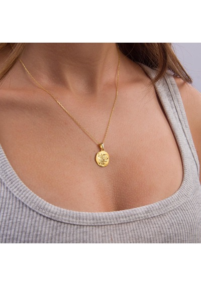 Goldkupe 14 Ayar Altın Akrep Burç Kolye Ucu 1,91 Gr-6394 Altın