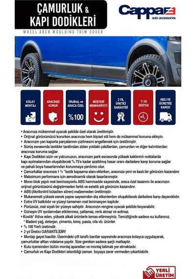 Volkswagen Transporter T5 Kısa Şasi / 2003 - 2009 / Çamurluk Ve K