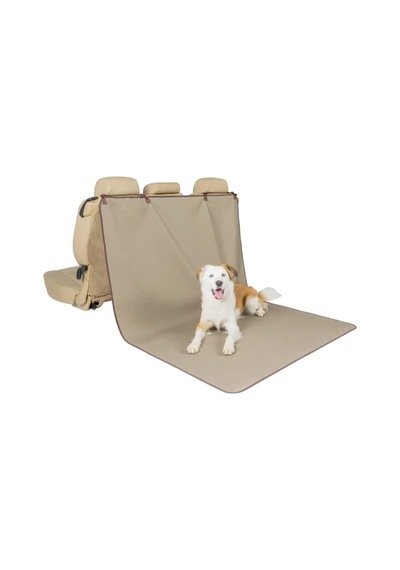 Tr Happy Ride Köpekler İçin Bagaj Örtüsü, Su Geçirmez Ve Çamaşır Makinesinde Yıkanabilir, 178 Cm X 127 Cm, Bej