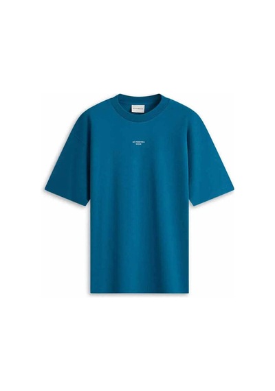 American Rag Cie Le T - Shirt Classique Nfpm - %100 Pamuklu, Slogan Baskılı Ve Rahat Kesim T - Shirt Mavi American Rag Cie Le T - Shirt Classique Nfpm - %100 Pamuklu, Slogan Baskılı Ve Rahat Kesim T - Shirt Mavi