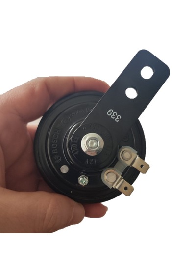 Bosch 12 Volt Korna Titreşimli Disk Tipi 420 Hz İnce Ses (Yüksek Ton) - Tekli