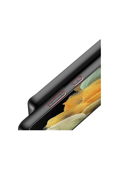 Hepsi Dux Ducis Sm Galaxy Uyumlu S21 Ultra Kılıf Fino Series Premium Arka Koruma Kılıf- 5775 Najmaddin Siyah