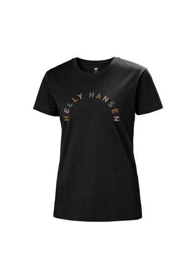 Helly Hansen W F2f Organıc Cotton Tee 2.0 T-shırt SIYAH