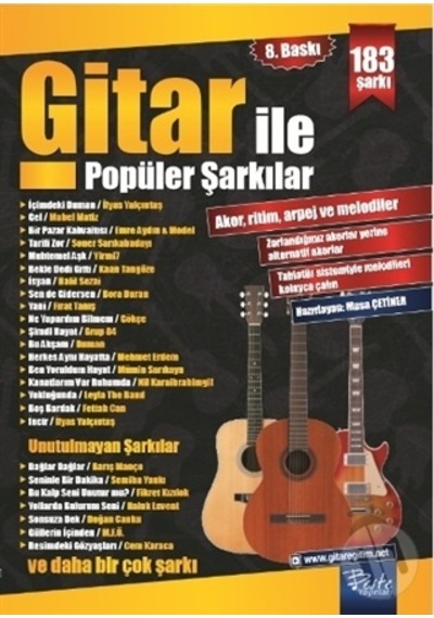 Gitar İle Popüler Şarkılar Gitar İle Popüler Şarkılar