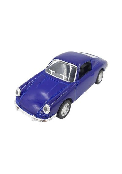 Nostaljik Klasik Metal Çek Bırak Araba Mavi Kapılar Açılır 1/36 Ölçek Mod:4 Diğer