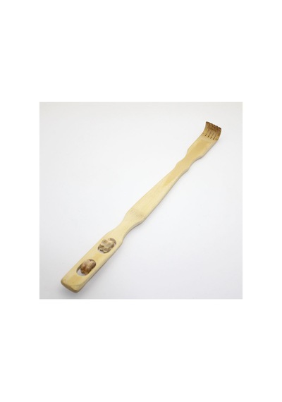 1 Adet Ahşap Sırt Kaşıma Çubuğu Tam Ahşap, 46 X 3,5 Cm Ölçüsünde Sırt Kaşığı Back Scratcher