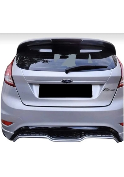 Ford Fiesta Mk6 St Difüzör Parlak Siyah Plastik Arka Difizör